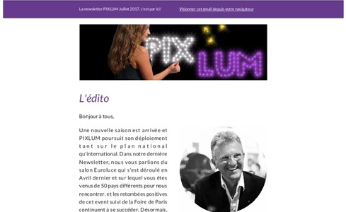 2017 - 07 Juillet - Newsletter (Fr)