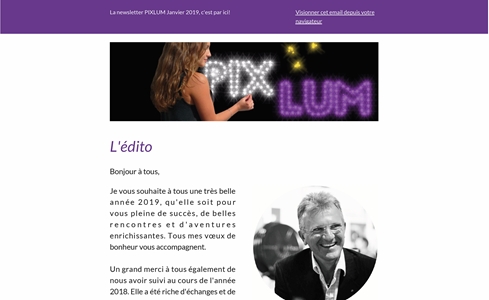 2019 - 01 Janvier - Newsletter (Fr)