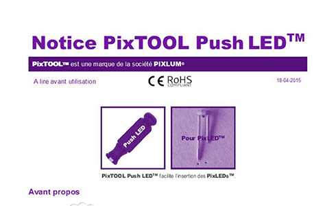 PixTOOL push LED