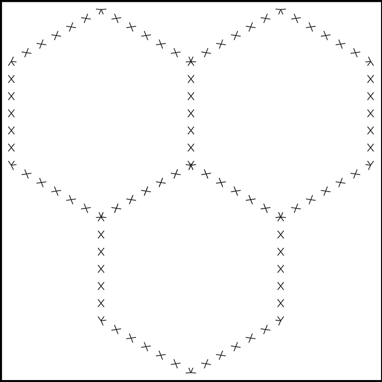Tableau - Hexagone